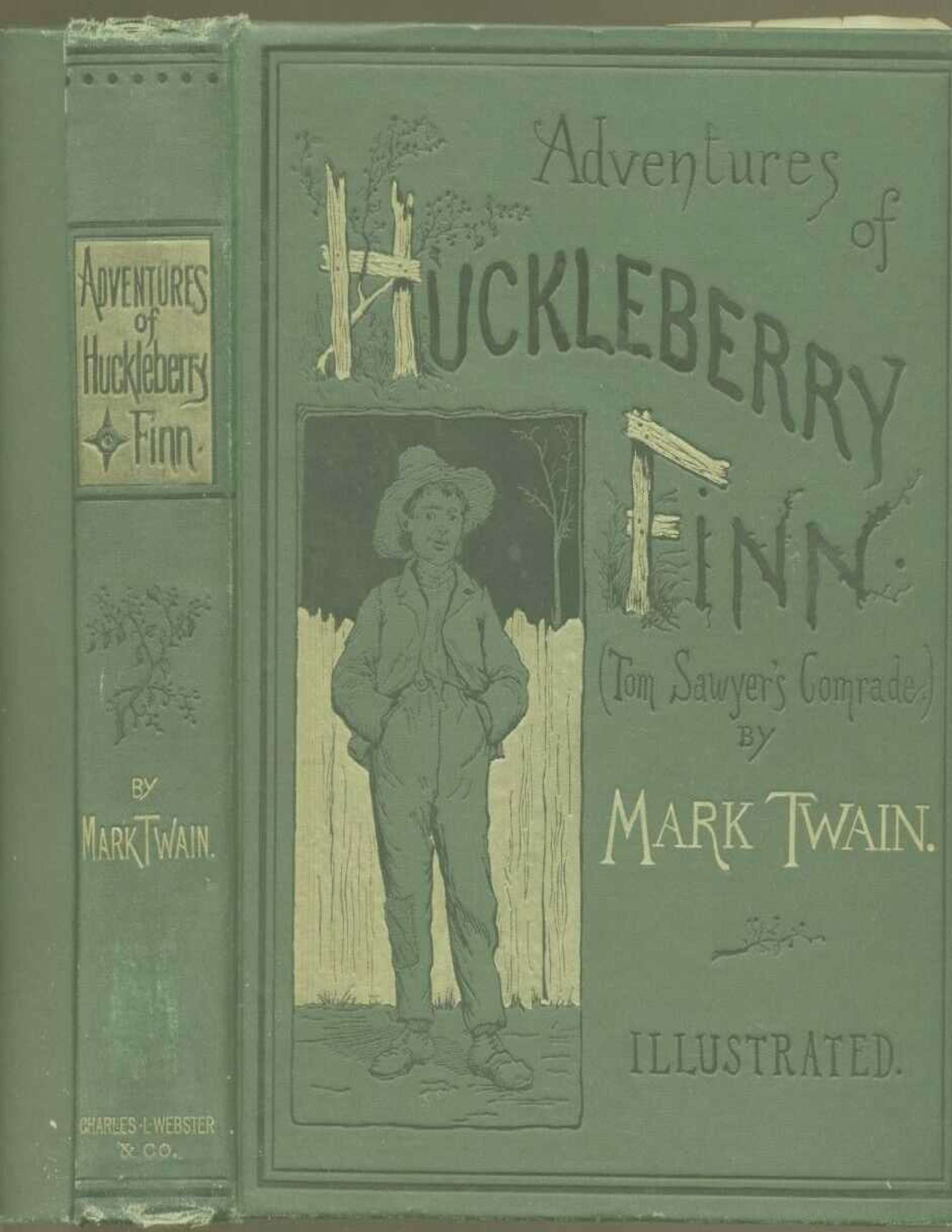 Adventures of Huckleberry Finn Cover