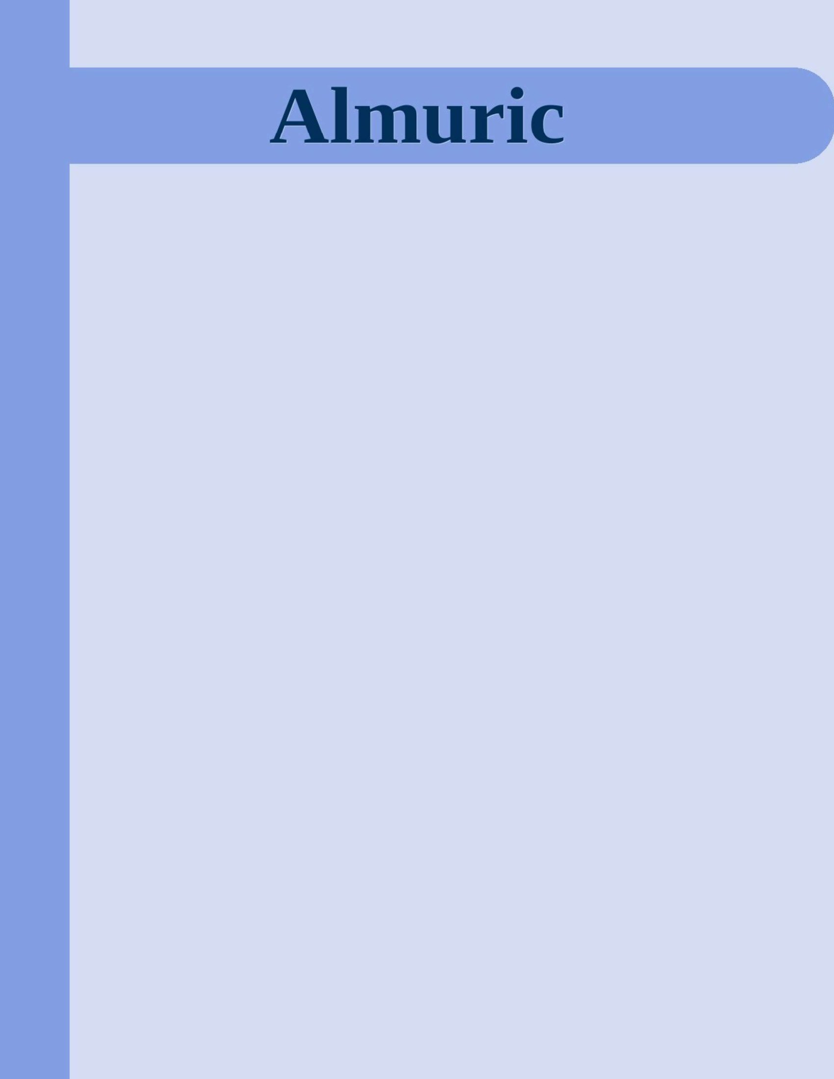 Almuric Cover